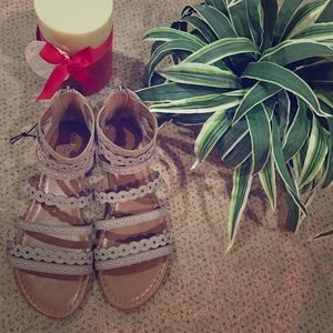 Arizona Tan Studded Sandals